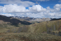 Ausblick von flachem Pass