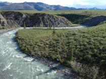 Fluss nahe dem Dalton Highway