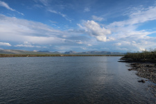 Der Fluss wird breiter