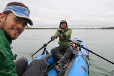 Readz fuer die Ueberfahrt nach Kotzebue.