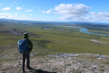 Wanderung nahe des Noatak Deltas